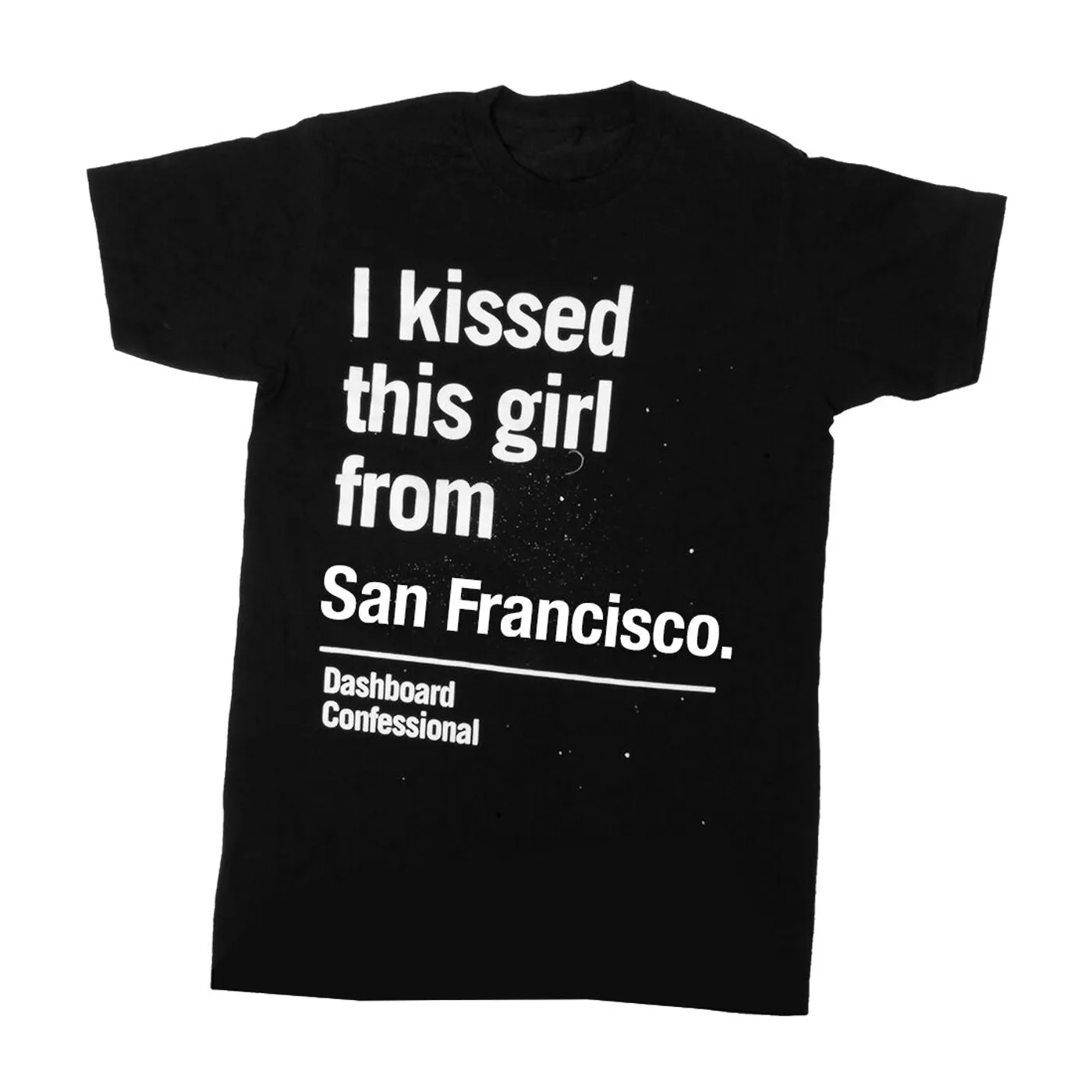 Dashboard Confessional Kissed A Girl San Francisco T-Shirt