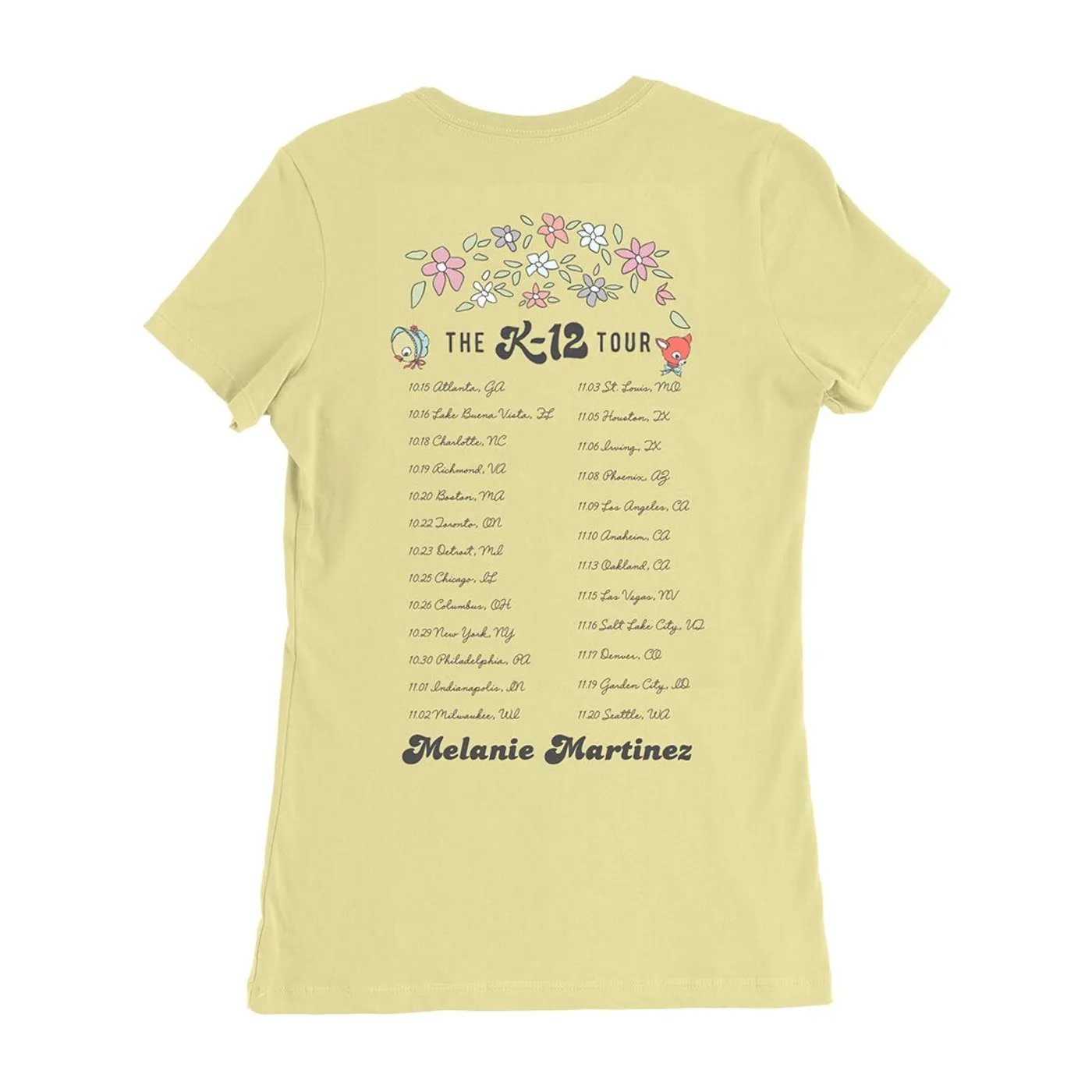 Melanie Martinez School Tour Bus T-Shirt