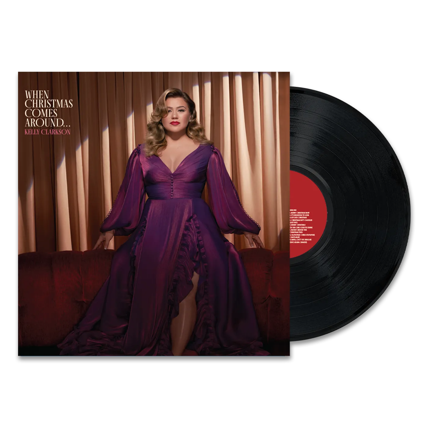 Kelly Clarkson When Christmas Comes Around… Standard Black Vinyl