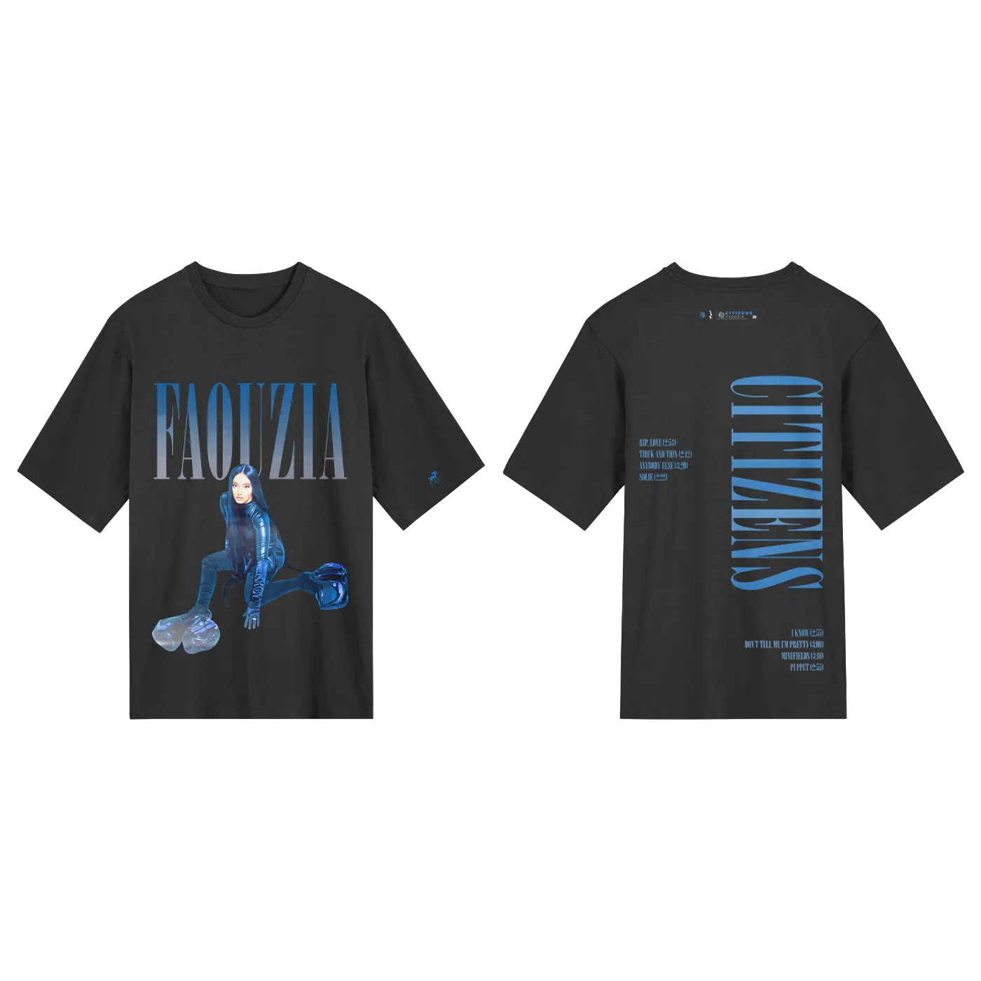 Faouzia Citizens Tour Tee (Black)