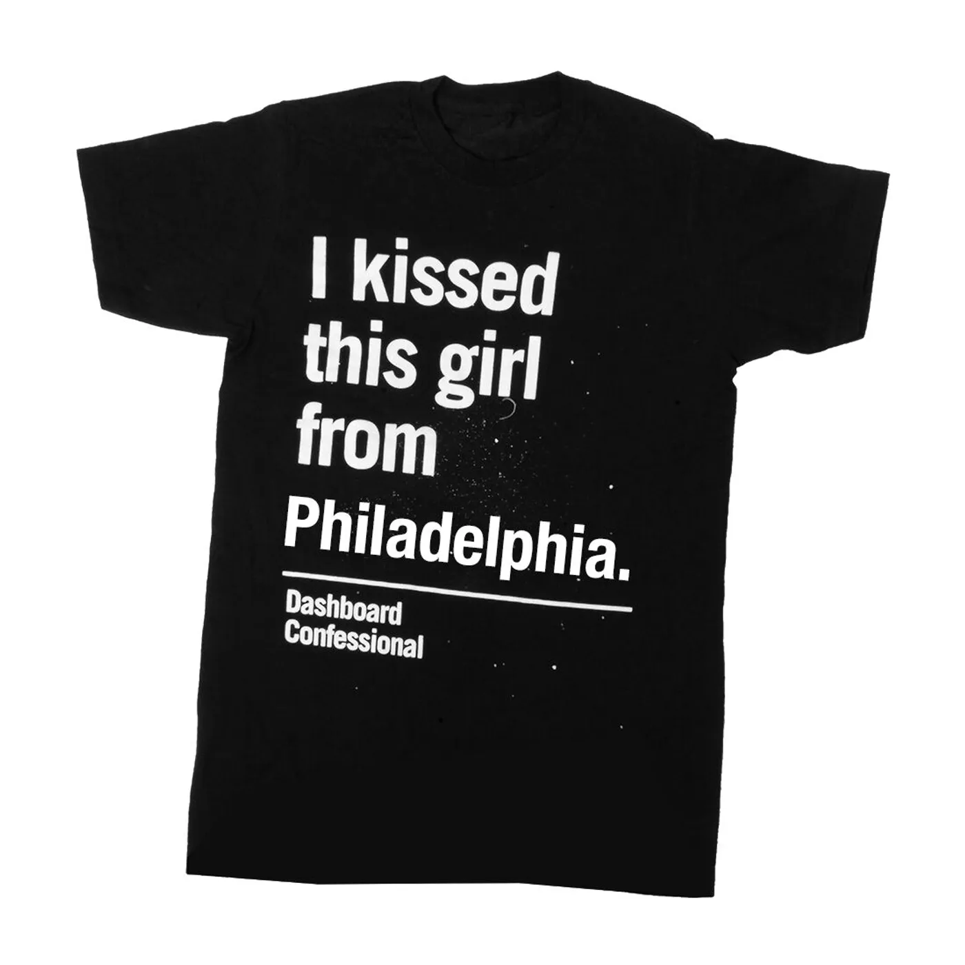 Dashboard Confessional Kissed A Girl Philadelphia T-Shirt