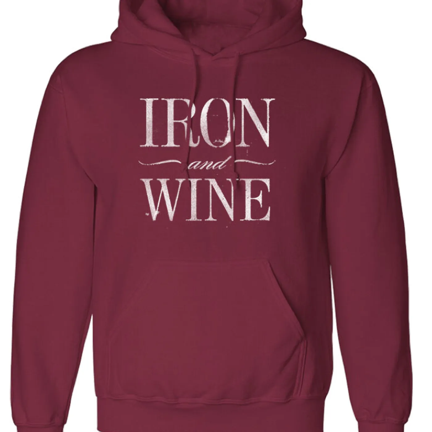 Iron & Wine Iron Over Wine Pullover Hoodie