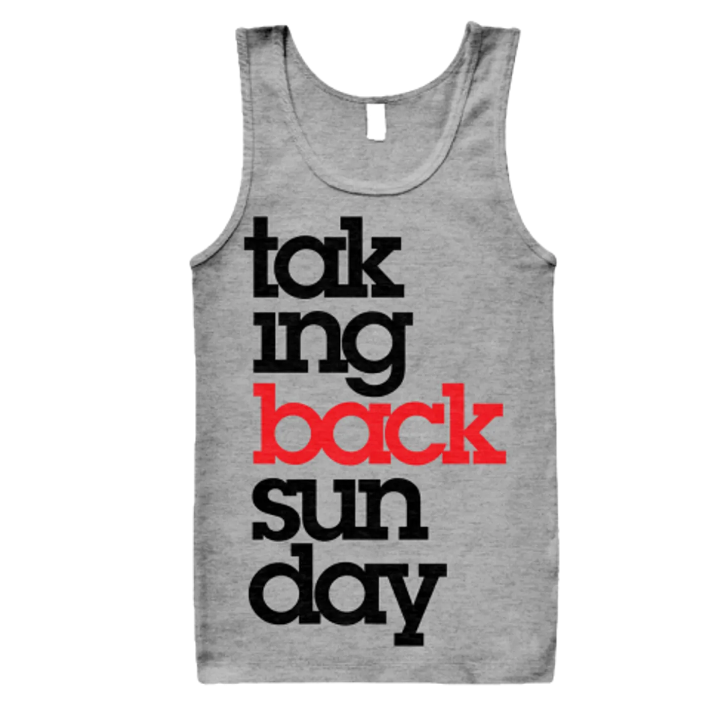 Taking Back Sunday Lowerstack Athletic Tank Top