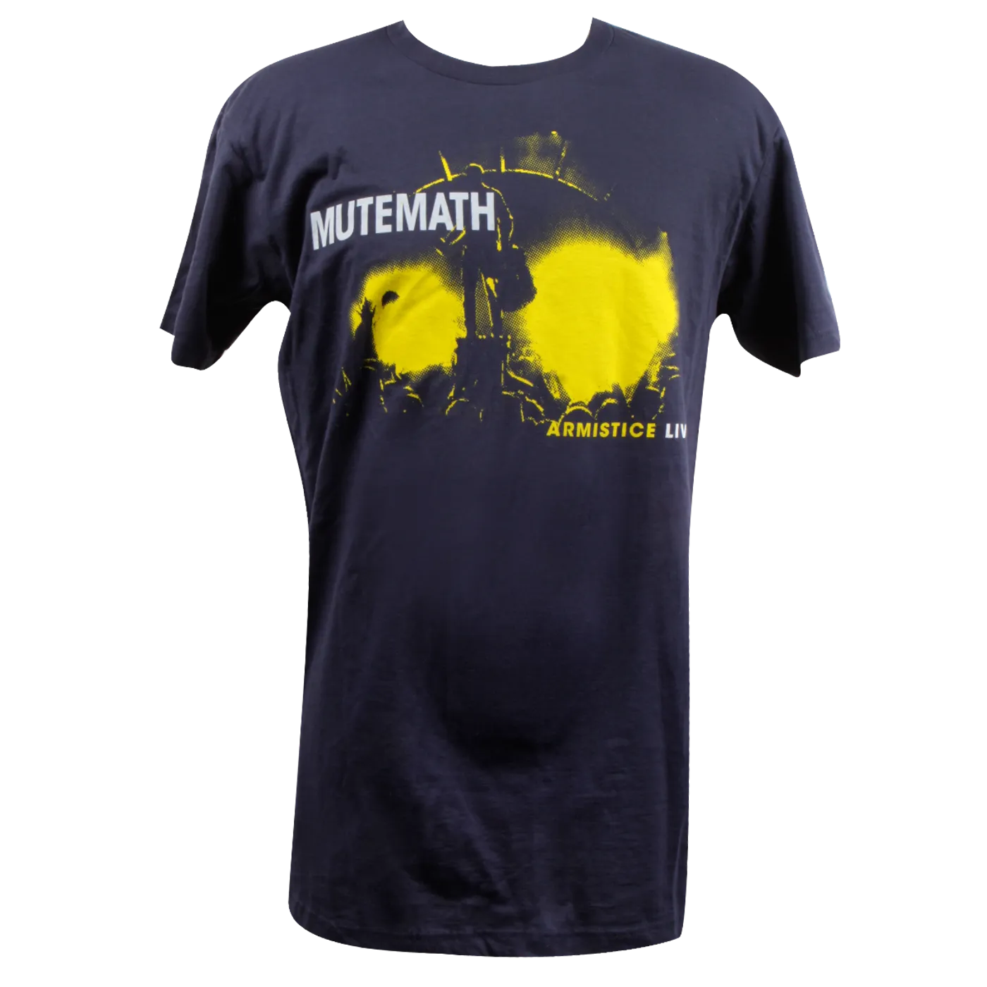 Mutemath Armistice Live Navy T-Shirt
