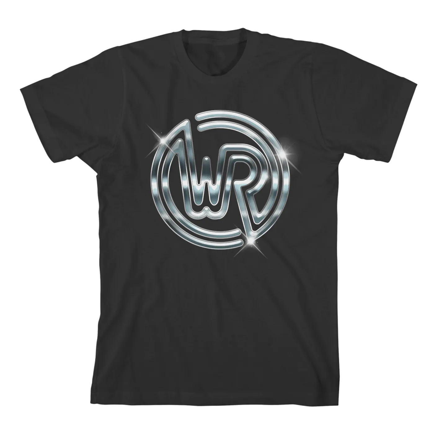White Reaper Chrome Logo T-shirt