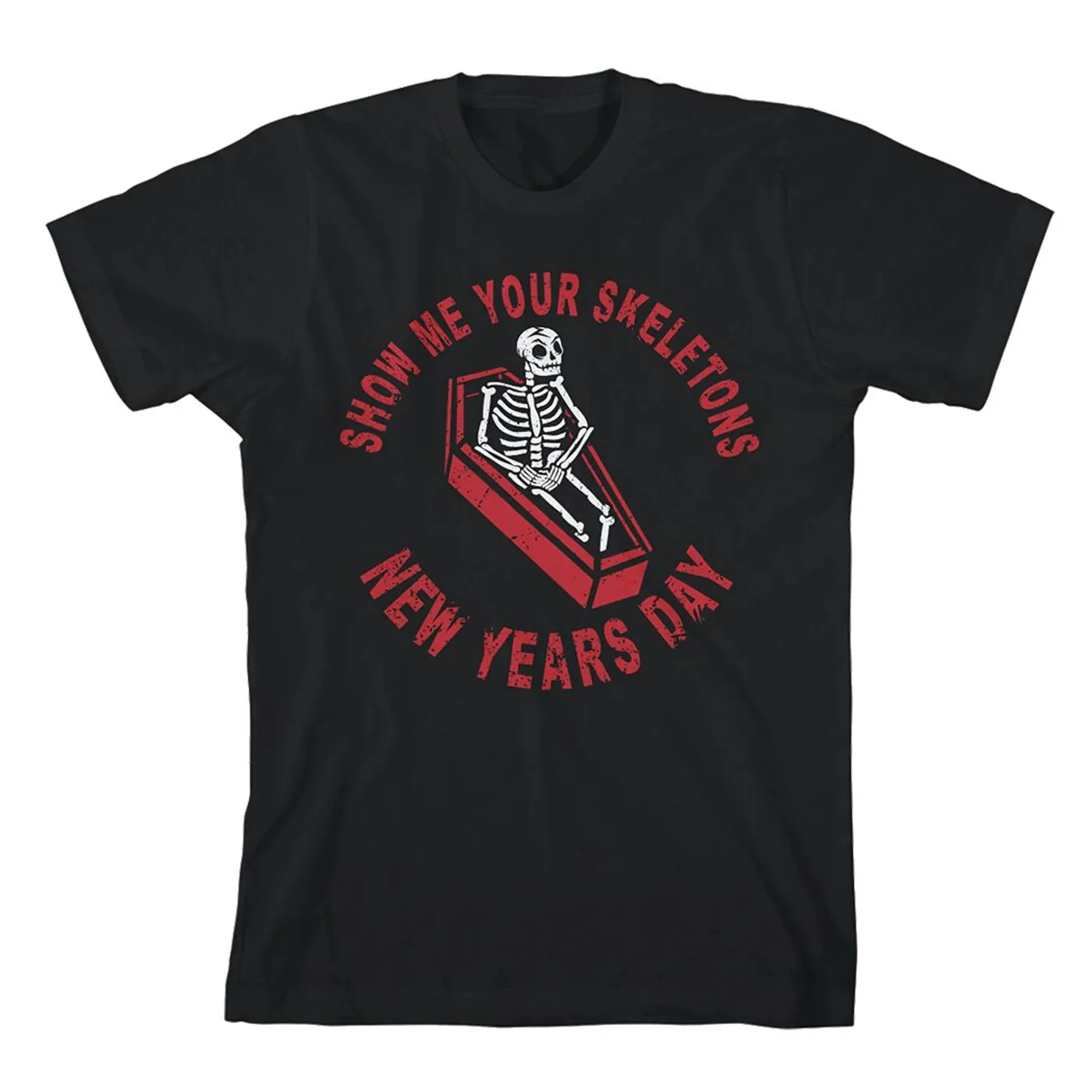 New Years Day Show Me Your Skeletons T-Shirt