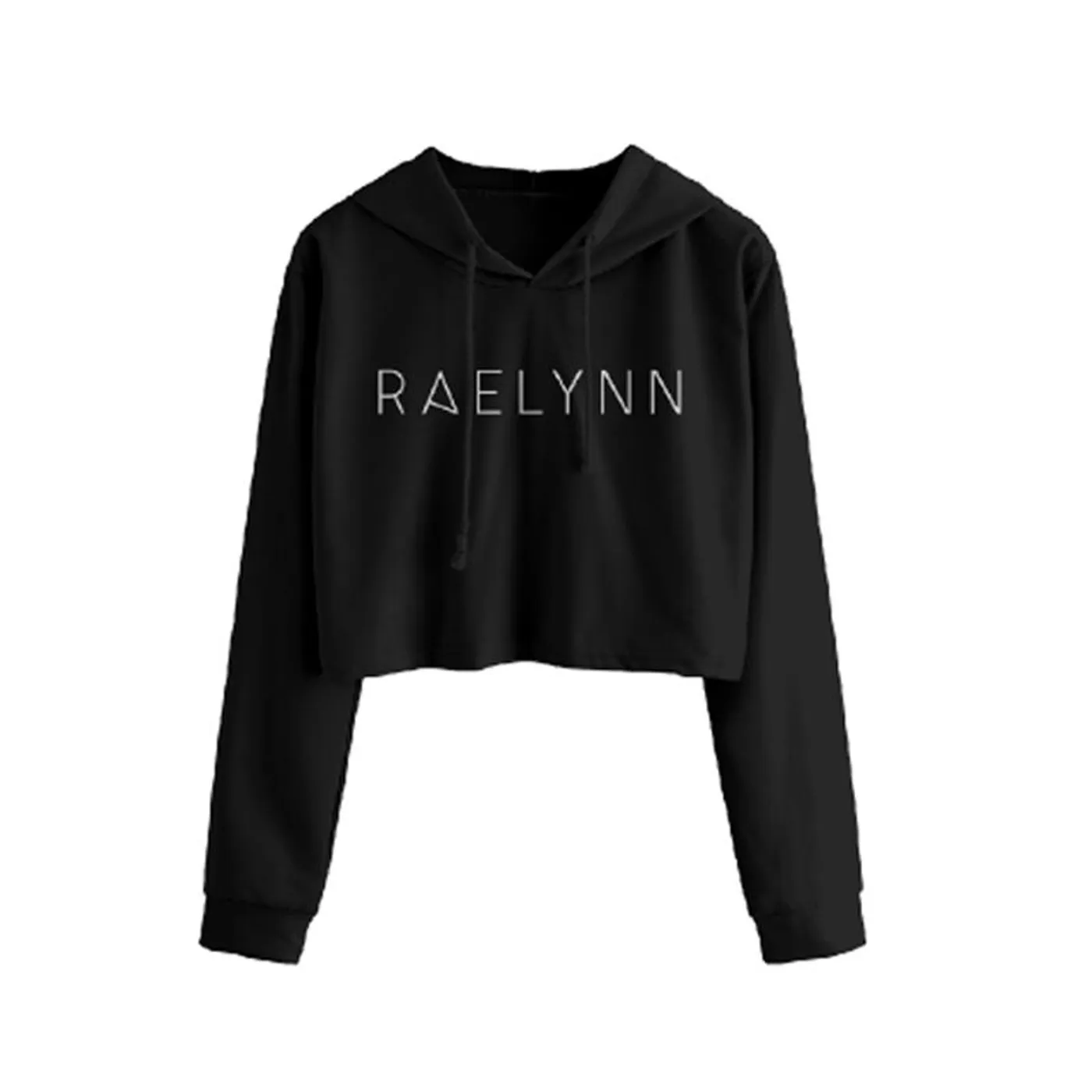 RaeLynn tailgate crop top hoodie