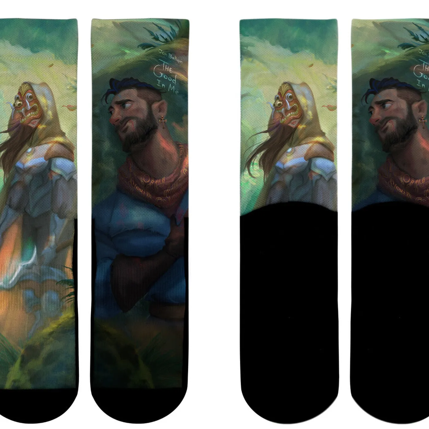 Jon Bellion The Good In Me Socks