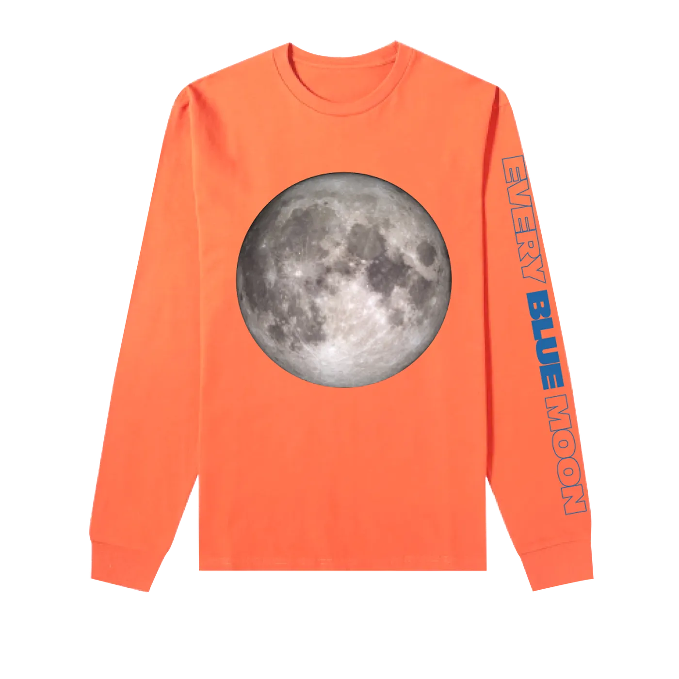 Wale EBM Moon Vintage Long Sleeve T-Shirt