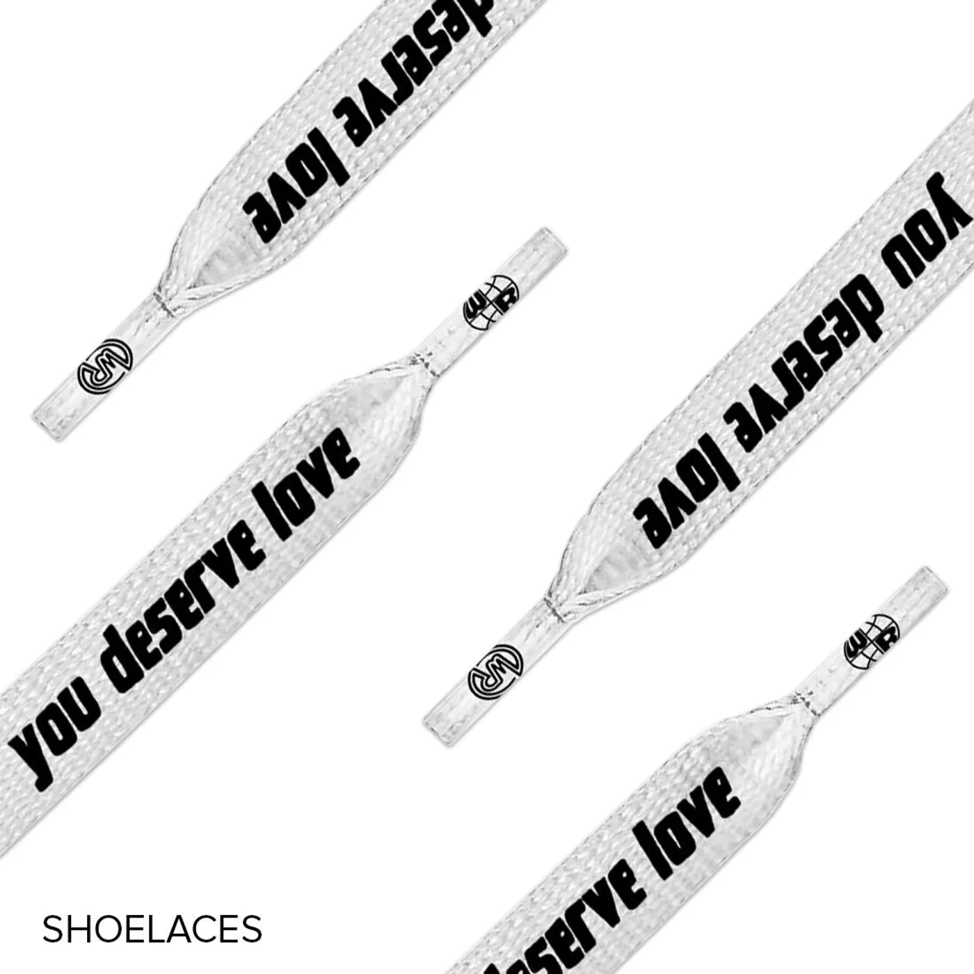 White Reaper Deserve Love Shoelaces