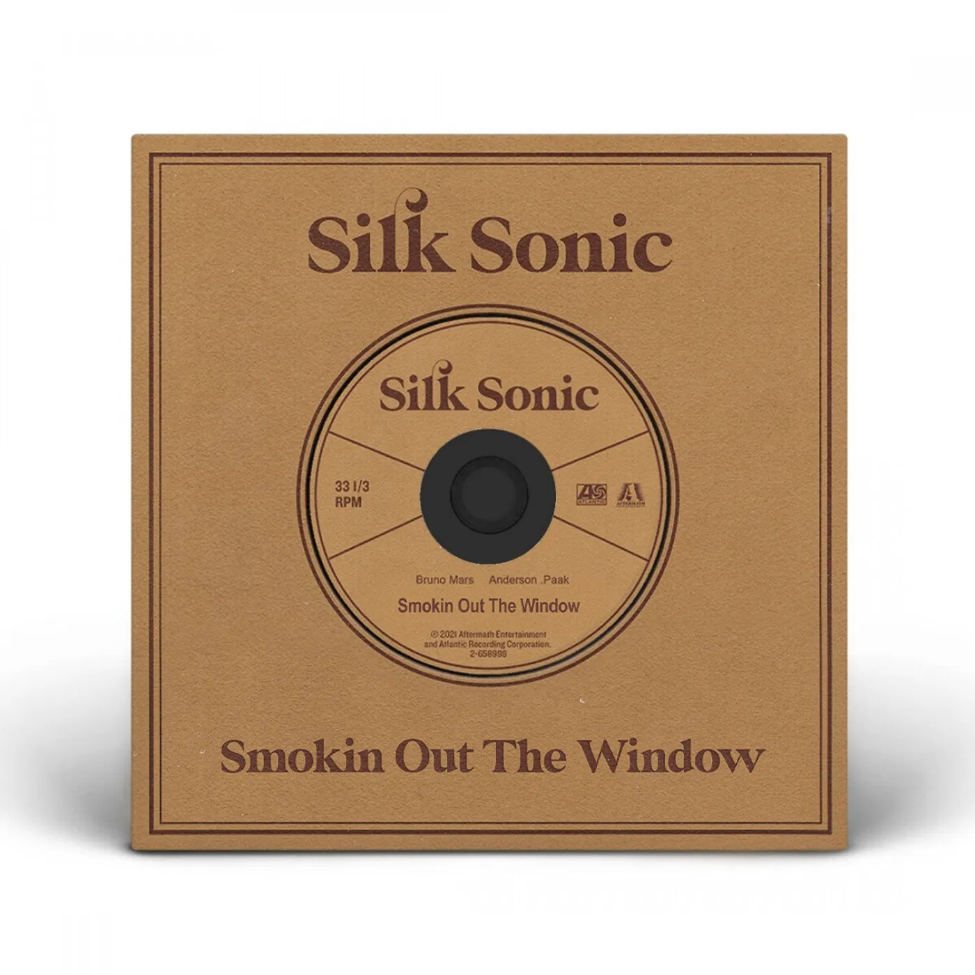 Bruno Mars Smokin Out The Window CD Single