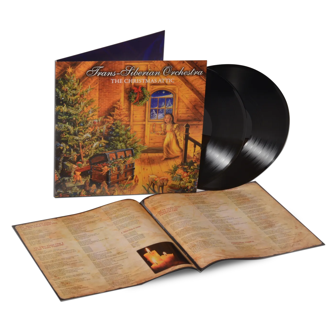 Trans-Siberian Orchestra The Christmas Attic - 25th Anniversary Edition (Black 2LP) (Vinyl)