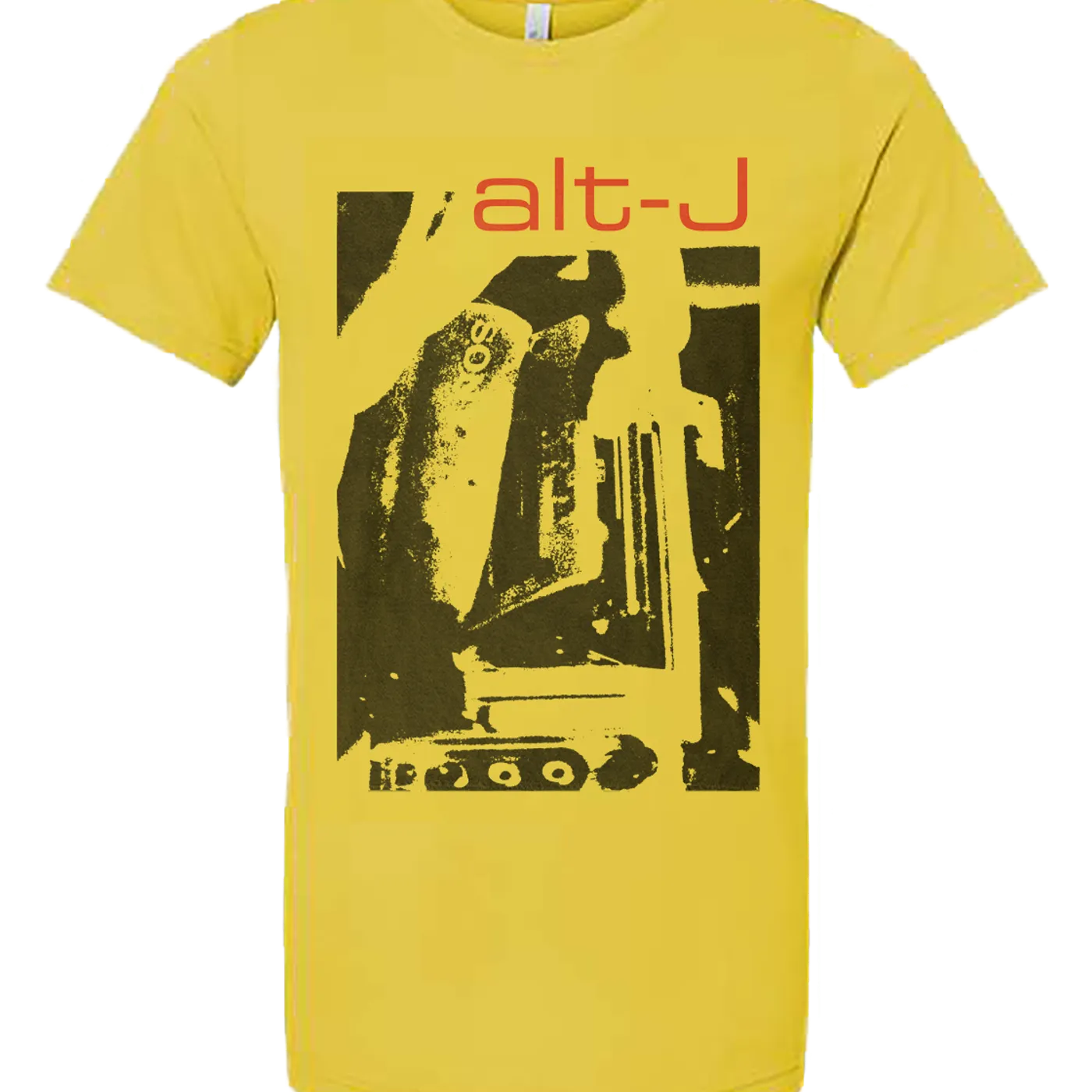 alt-J Yellow Stretch T-Shirt