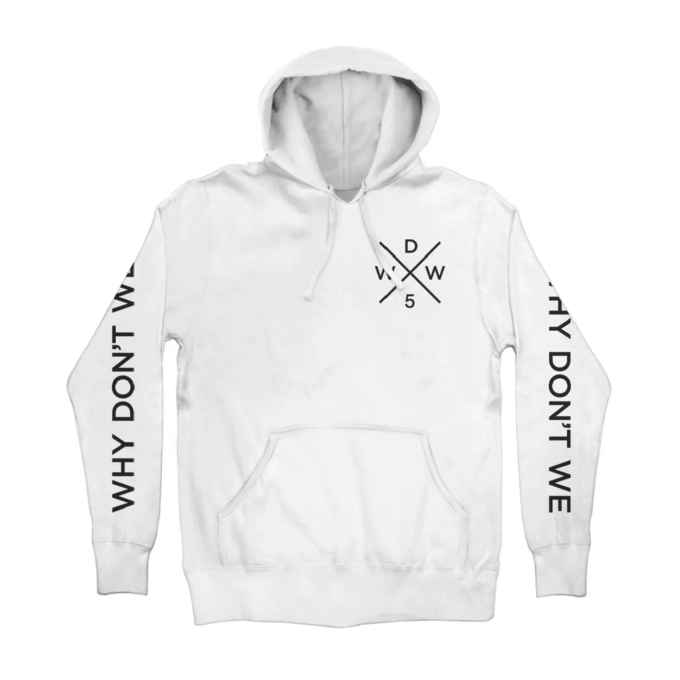 Why Don't We Cross Logo Pullover (White)
