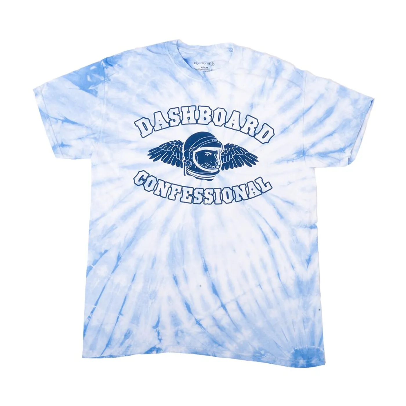 Dashboard Confessional Tie Dye Astronaut Wings T-Shirt