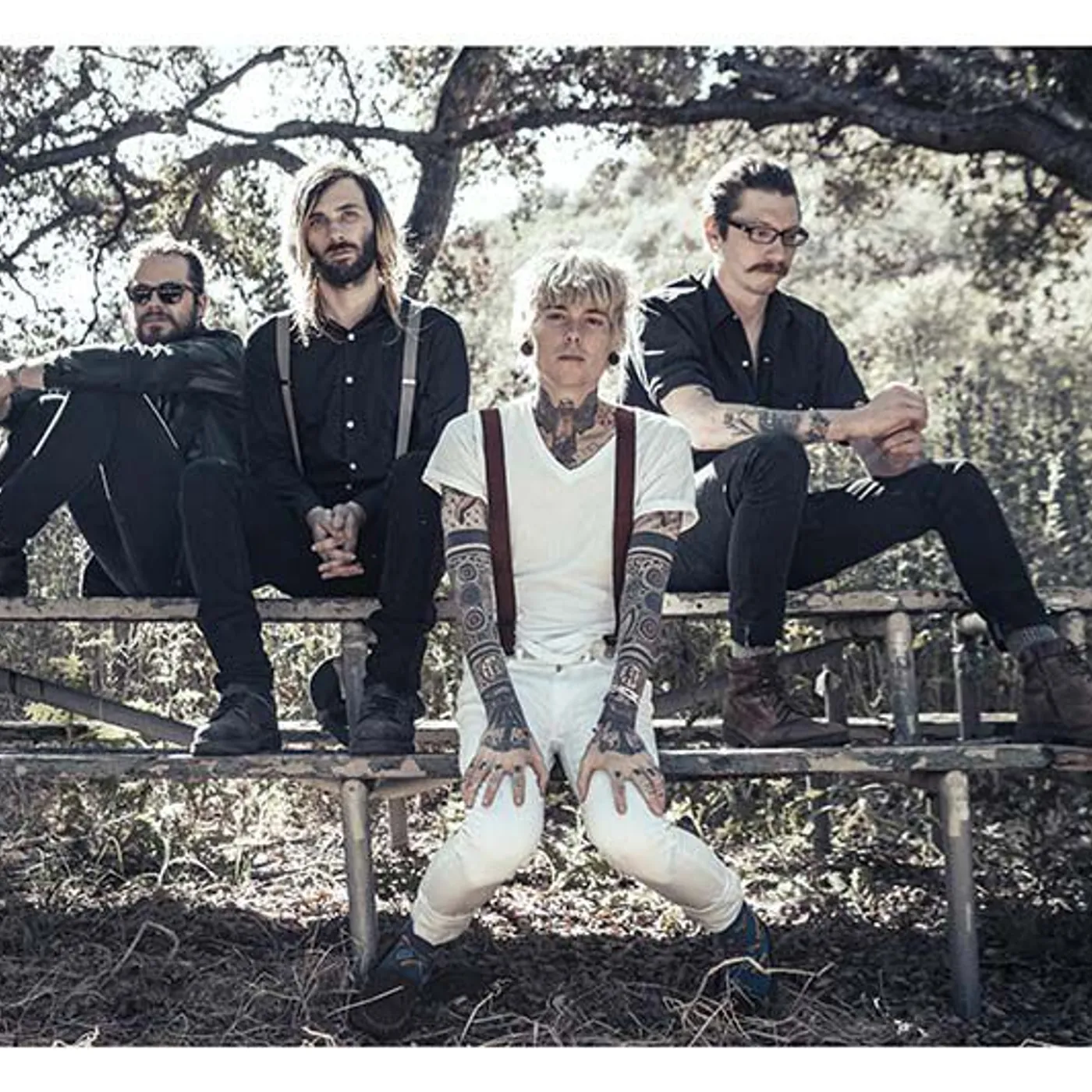 Never Shout Never Park Bench Poster