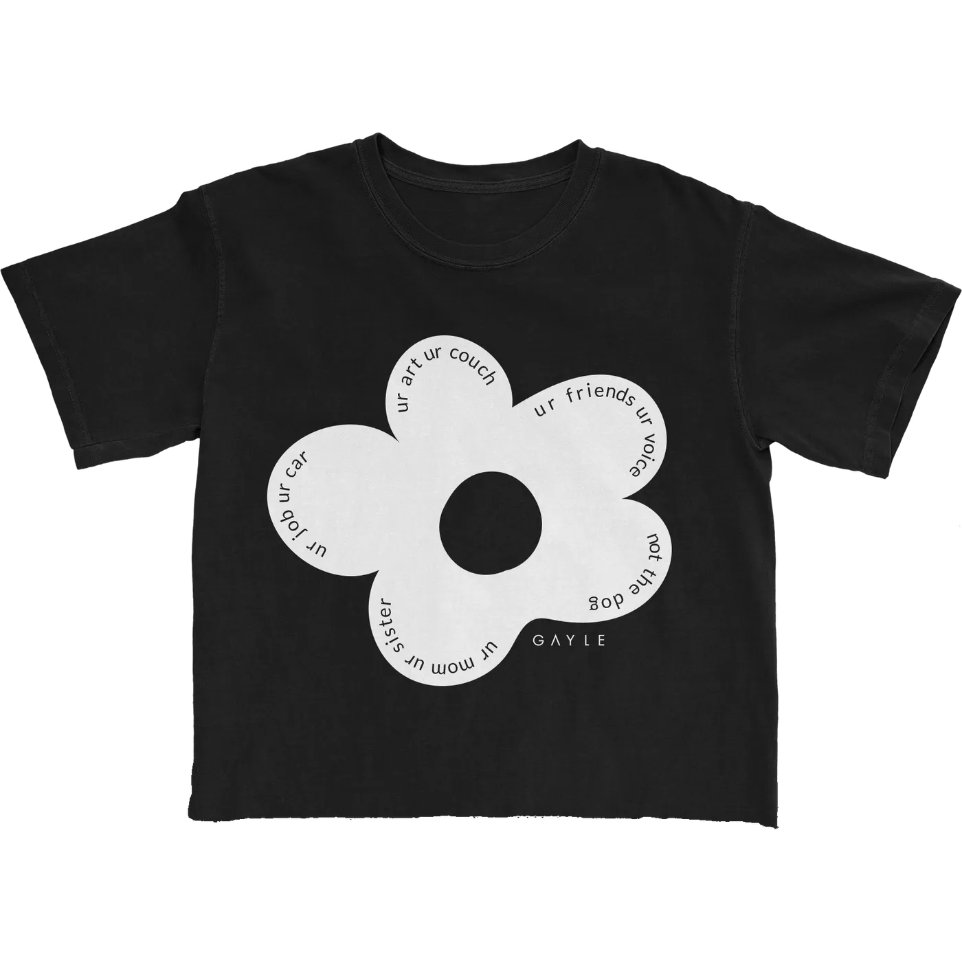 GAYLE Flower Crop Top