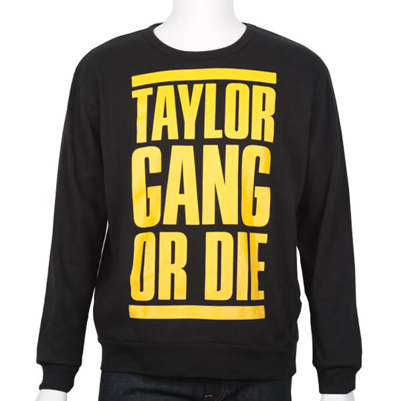 Wiz Khalifa Huge Words Mens Custom Crew Neck Sweatshirt
