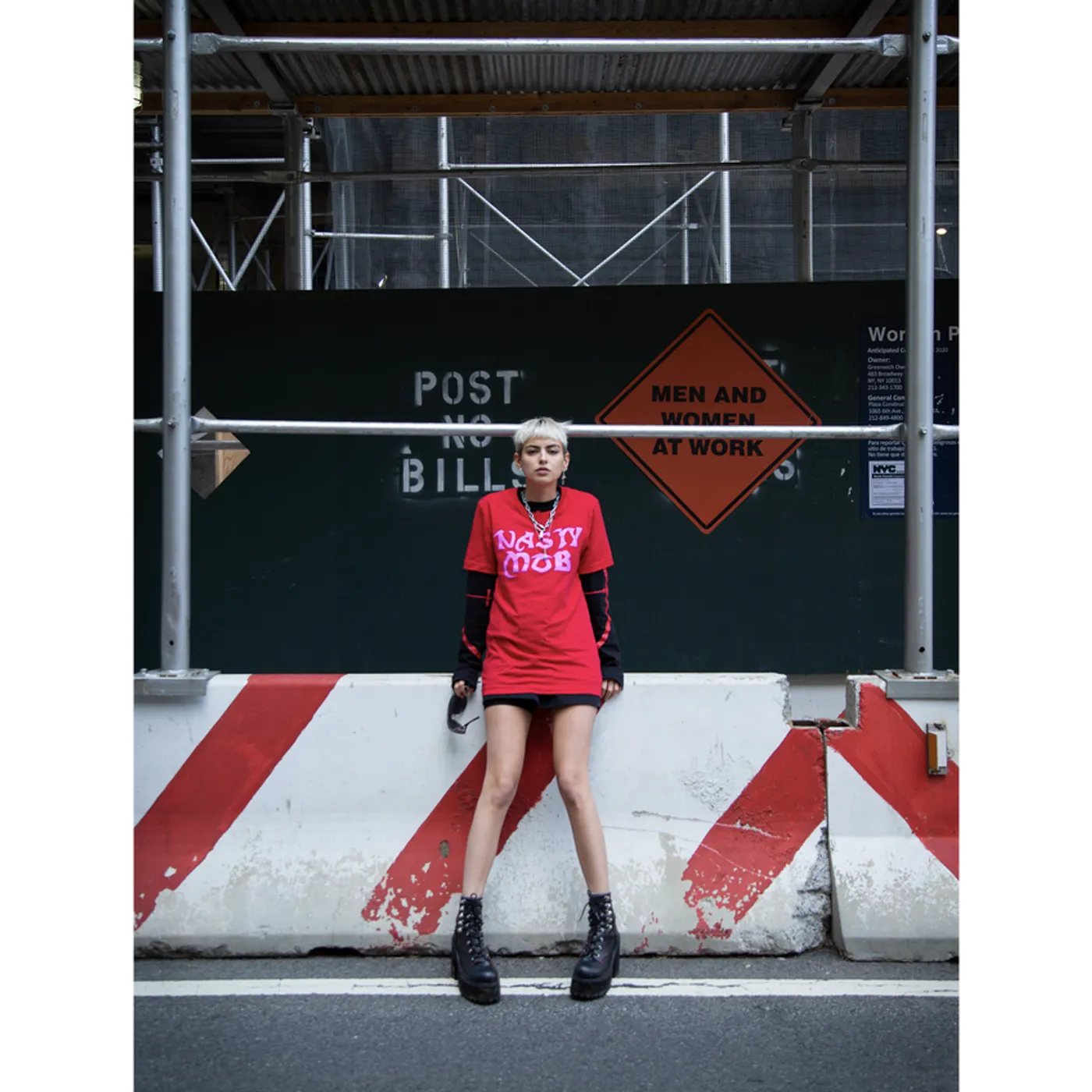 Rico Nasty Nasty Mob T-Shirt (Red)