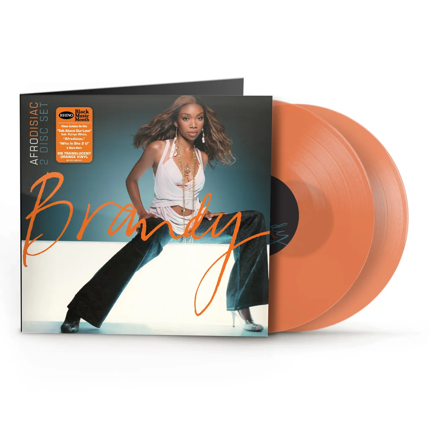 Brandy Afrodisiac - Vibrant Orange Vinyl