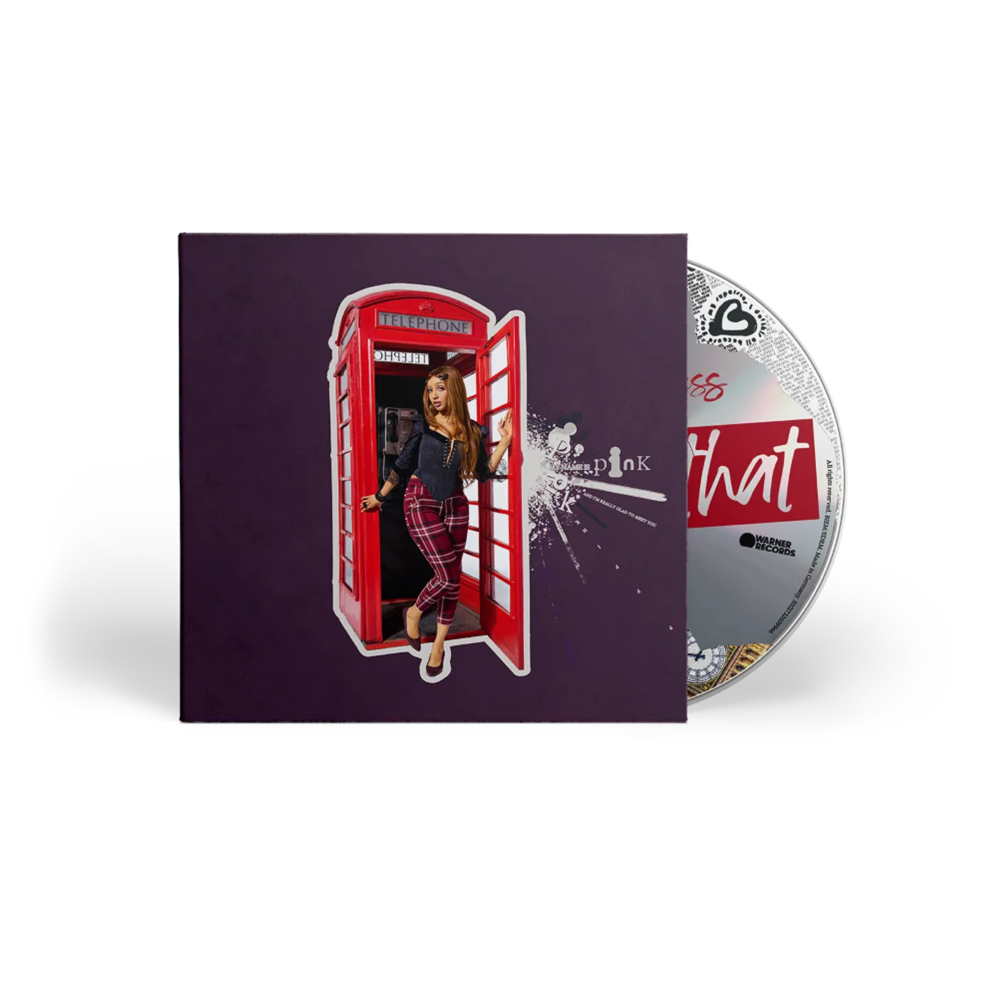 PinkPantheress 'Fancy That' Purple CD