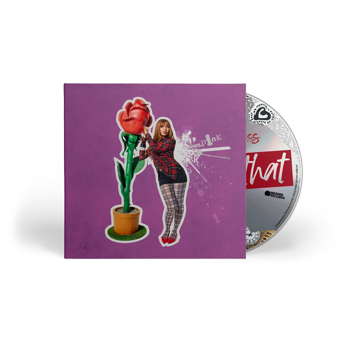 PinkPantheress 'Fancy That' Pink CD