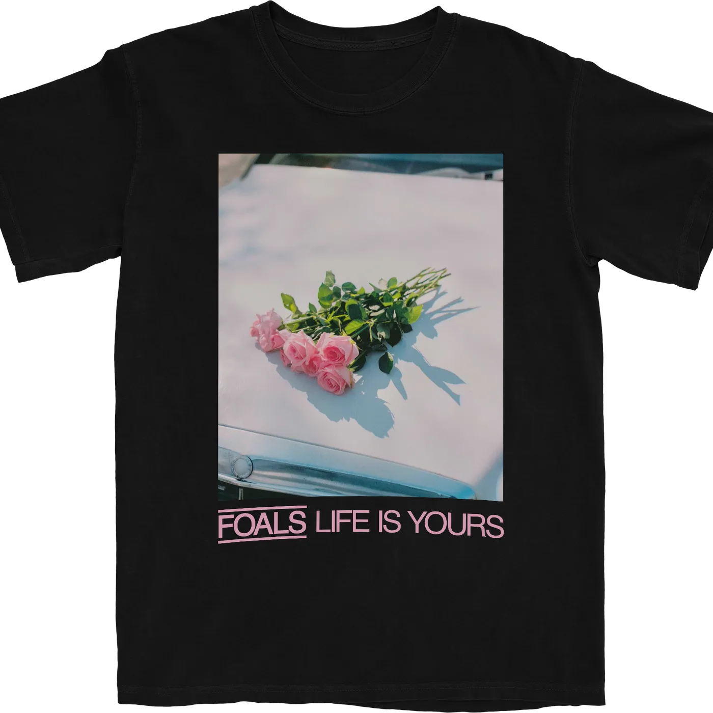 Foals LIFE IS YOURS T-shirt Black