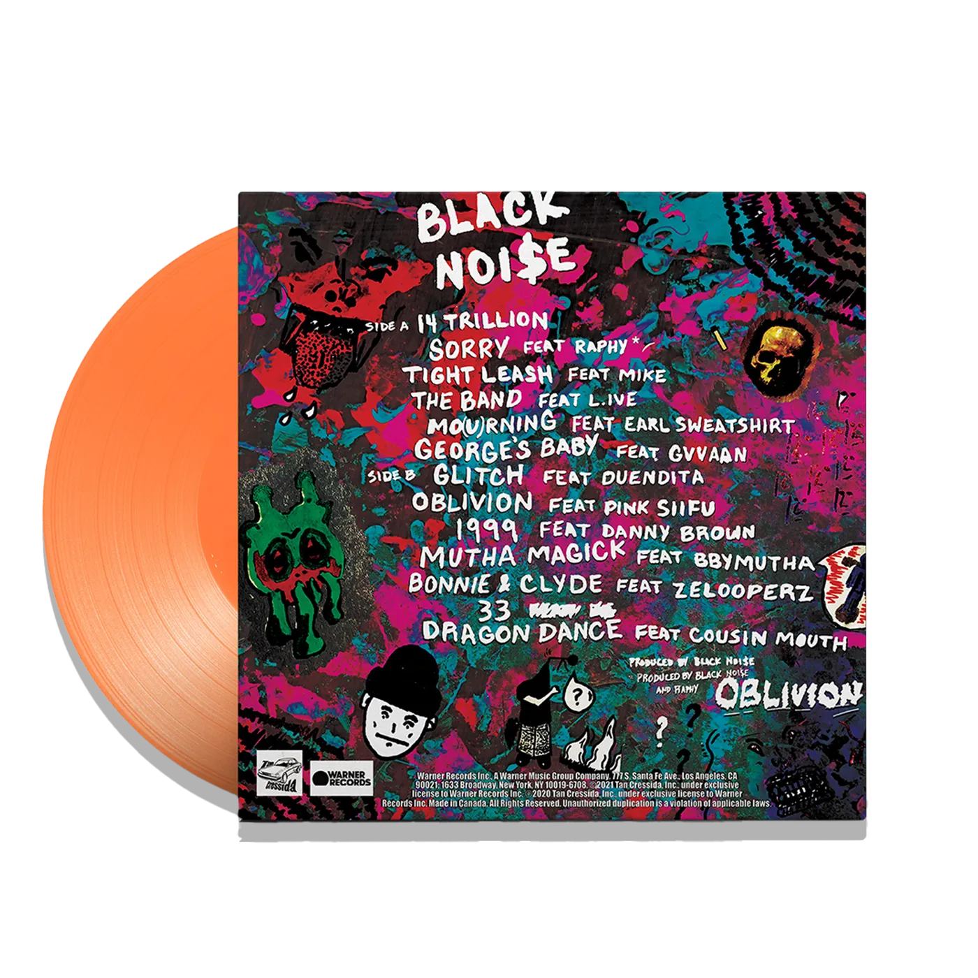 Black Noi$e OBLIVION Limited Edition Color Vinyl