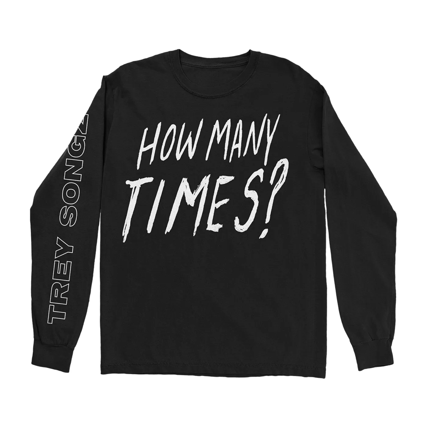 Trey Songz 2020 Riots Black Long Sleeve T-Shirt