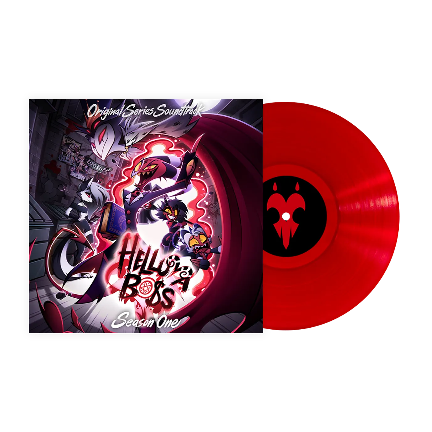 Helluva Boss: Season 1 (Original Soundtrack) - Imp Red Clear Vinyl