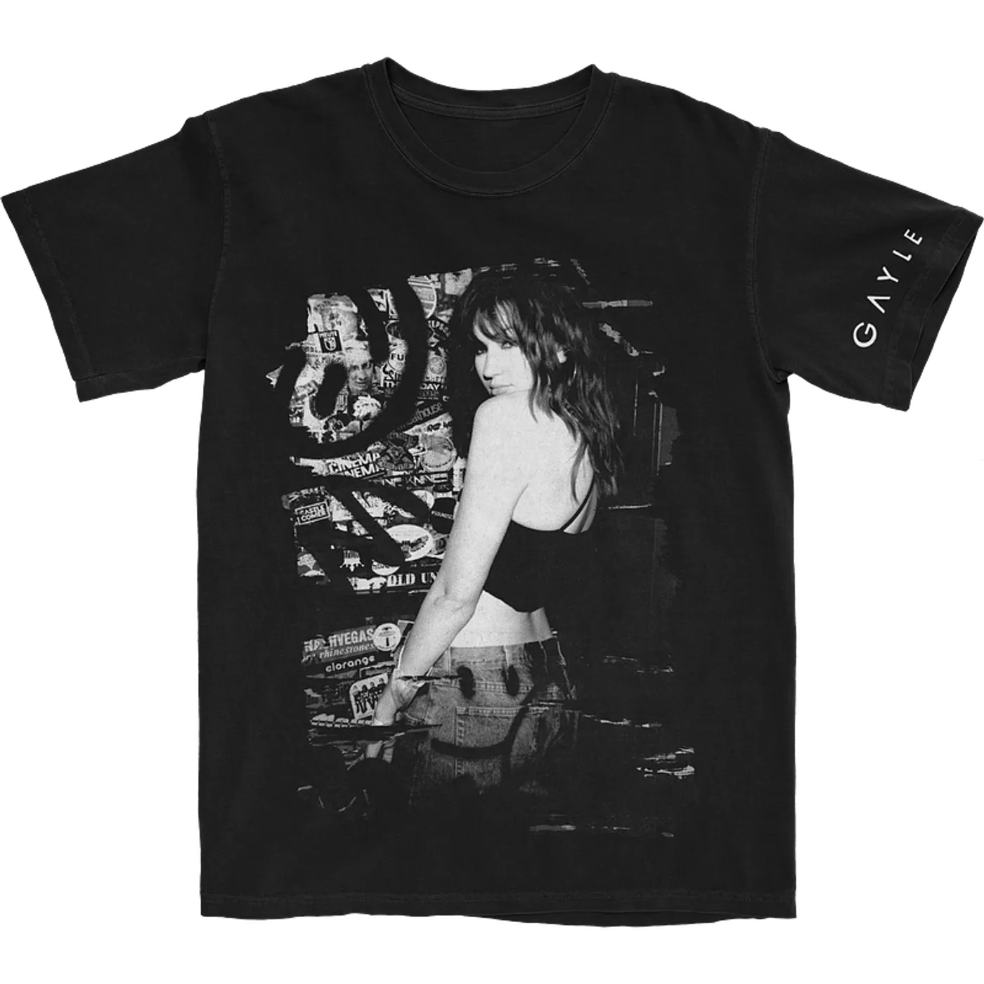 GAYLE Black and White Photo Tee