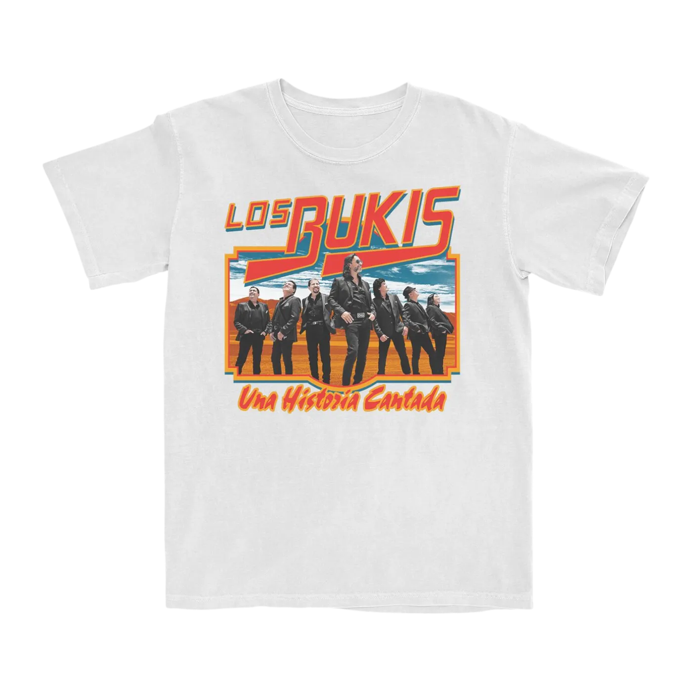 Los Bukis Desert Cantada T-Shirt (White)
