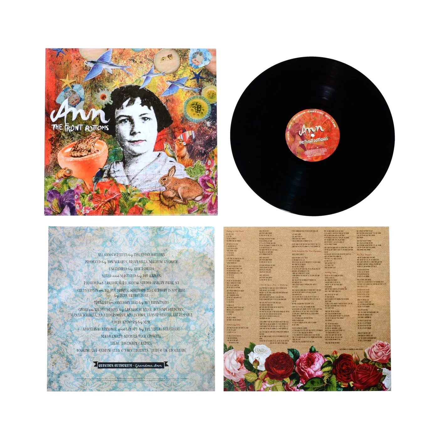 The Front Bottoms Ann EP Limited Edition Vinyl (w/ Etched B-Side)