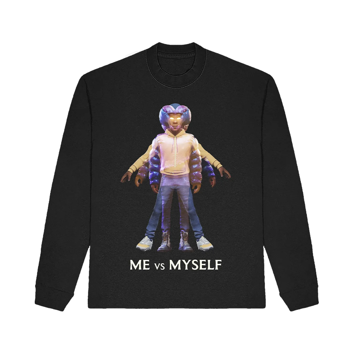 A Boogie Wit da Hoodie Me Vs Myself Long Sleeve