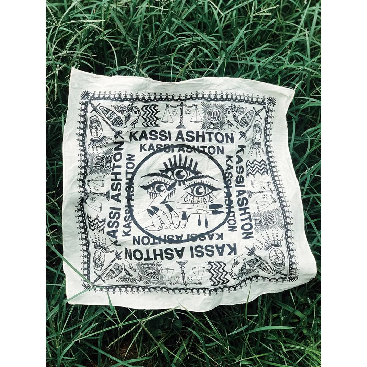 Kassi Ashton Khaki Bandana