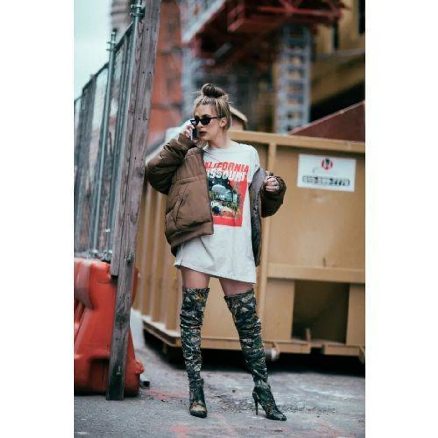 Kassi Ashton CA/MO Sand Long Sleeve Tee