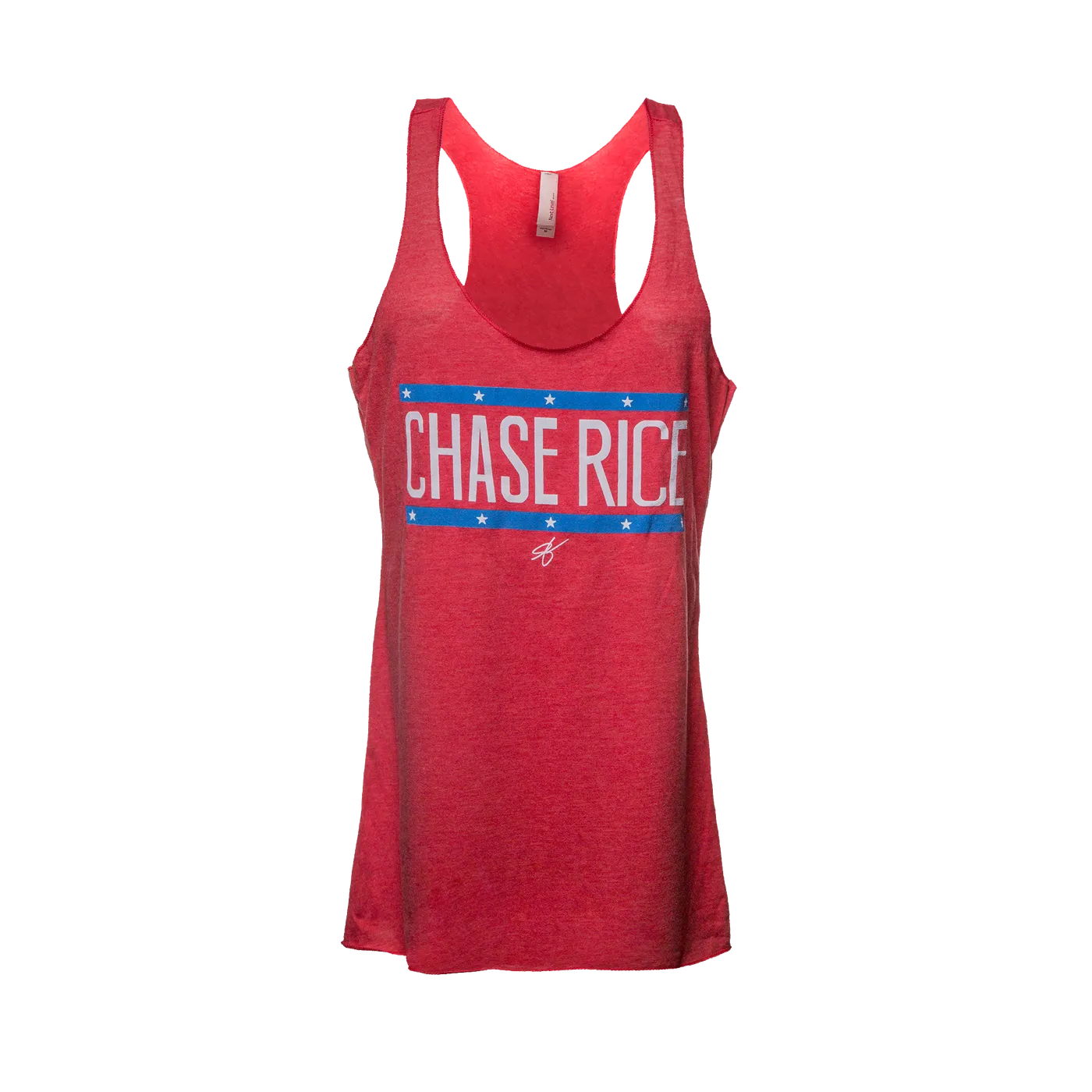Ladies Chase Rice Flag Racerback Tank