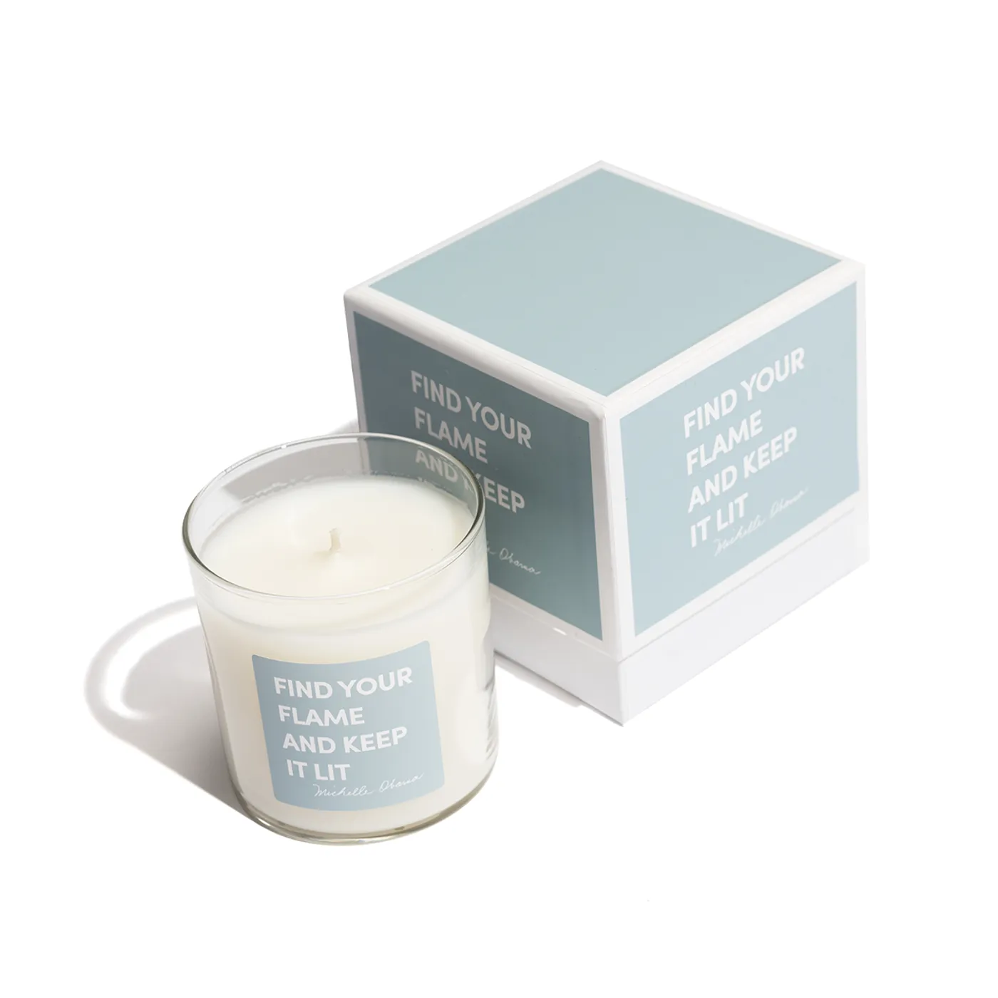 Michelle Obama Find Your Flame Candle