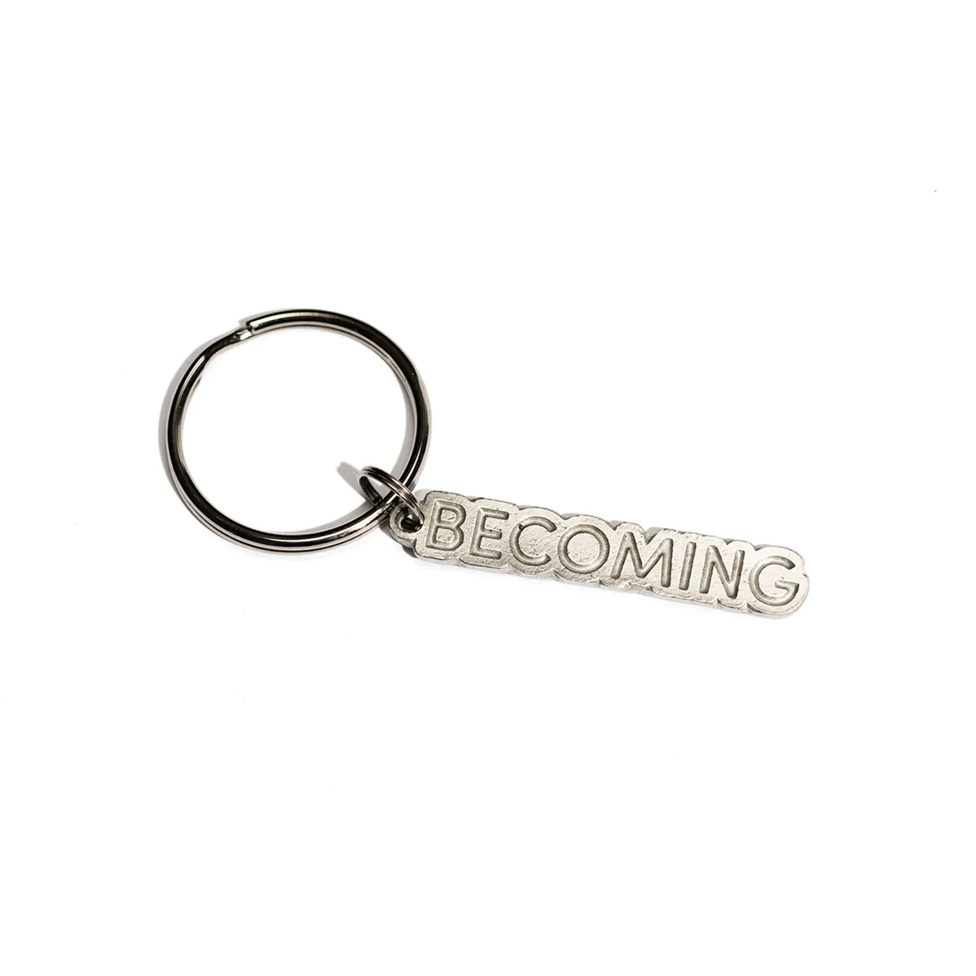 Michelle Obama Logo Metal Keychain