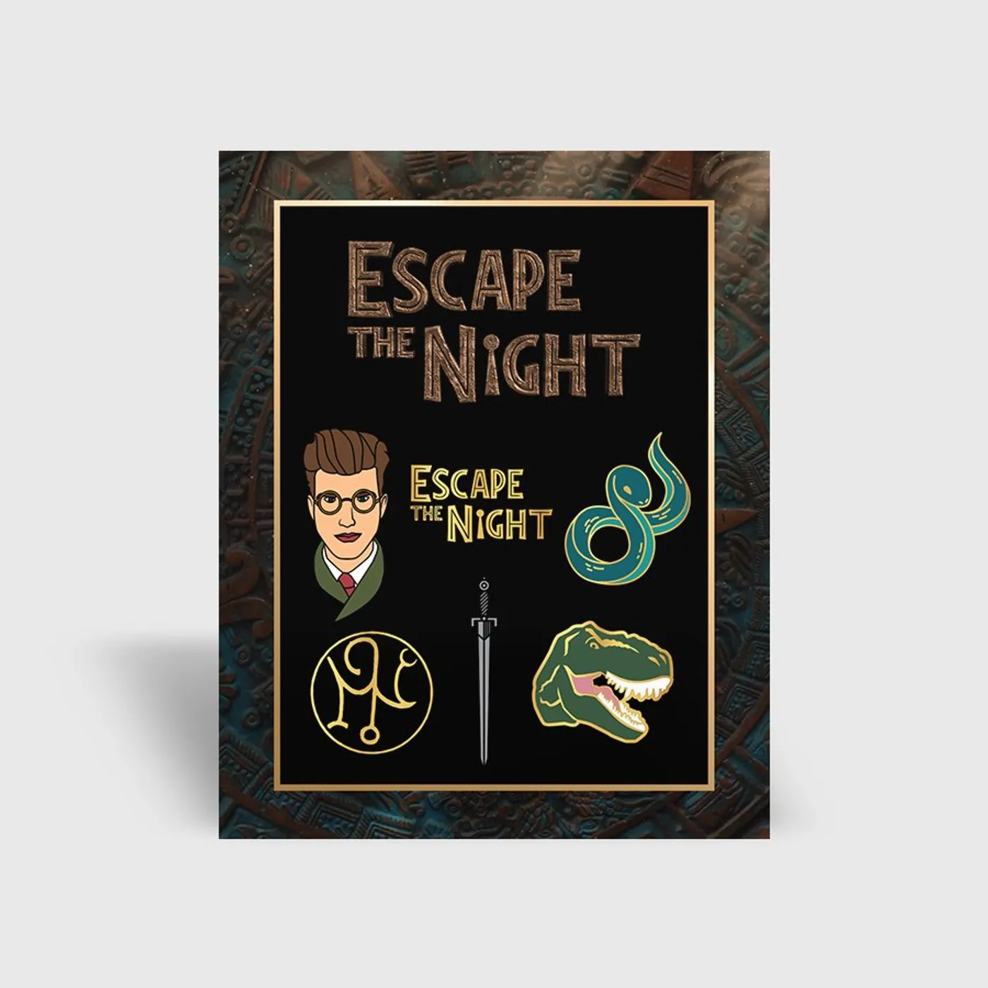 Joey Graceffa Escape The Night Allstars Enamel Pin Set (Limited Edition)