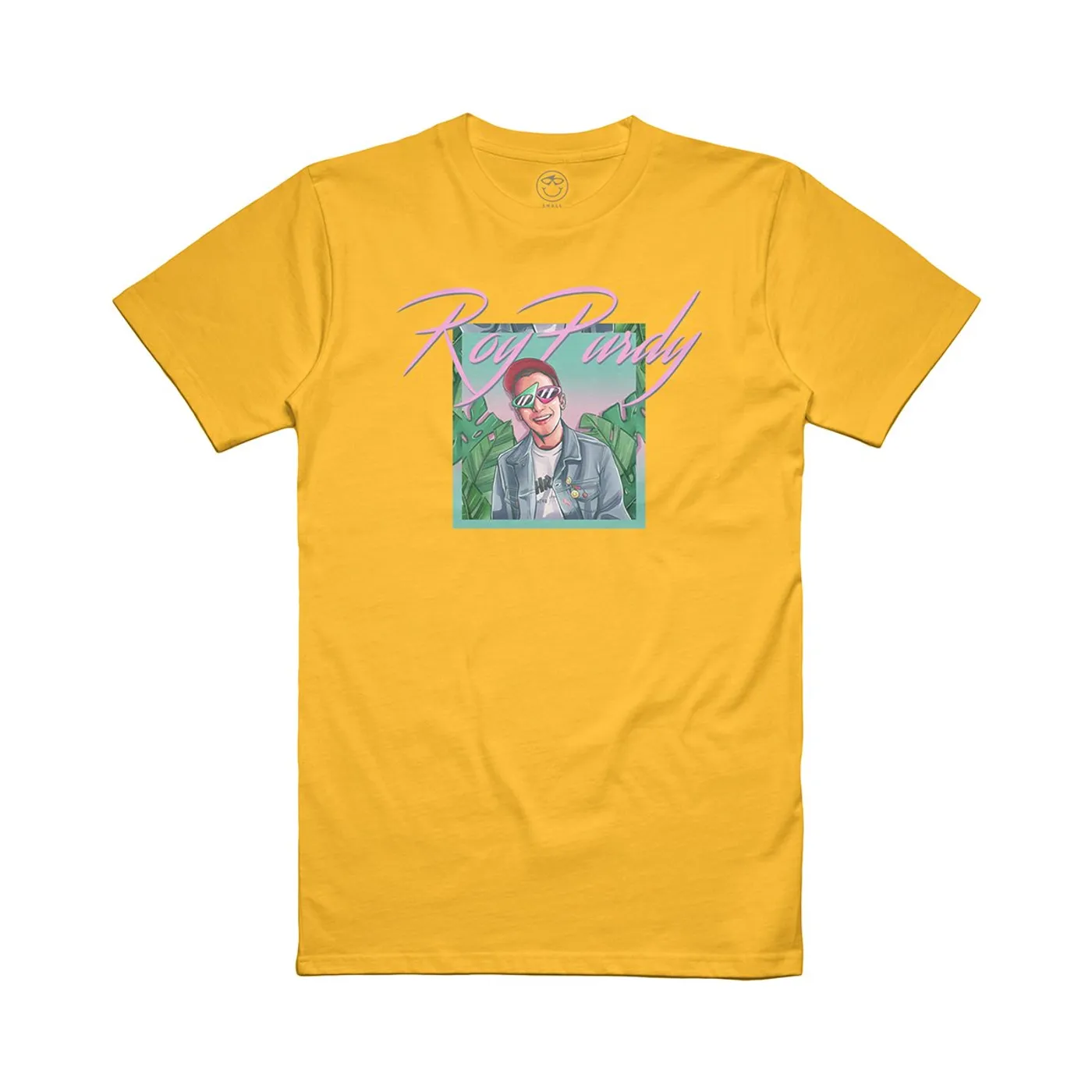 Roy Purdy Tropical Tee Yellow