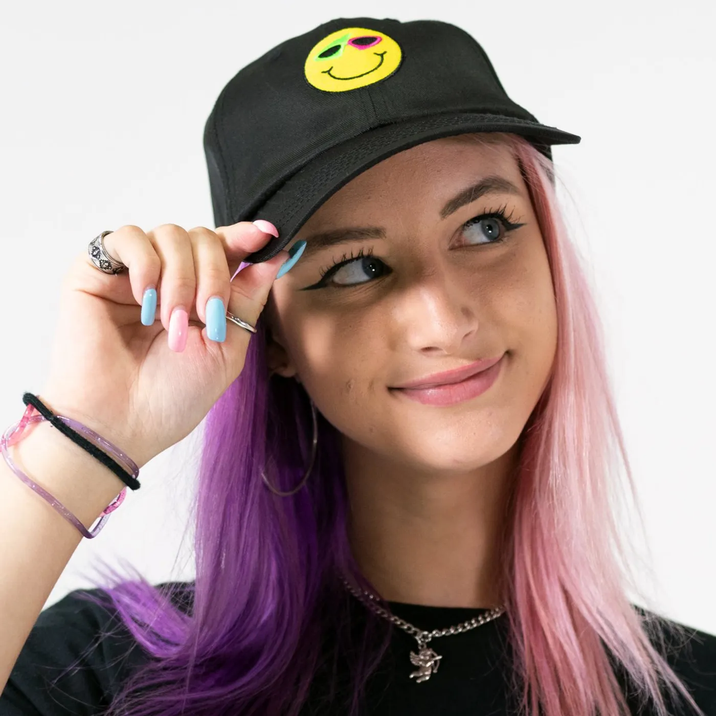 Roy Purdy Smiley Hat Black