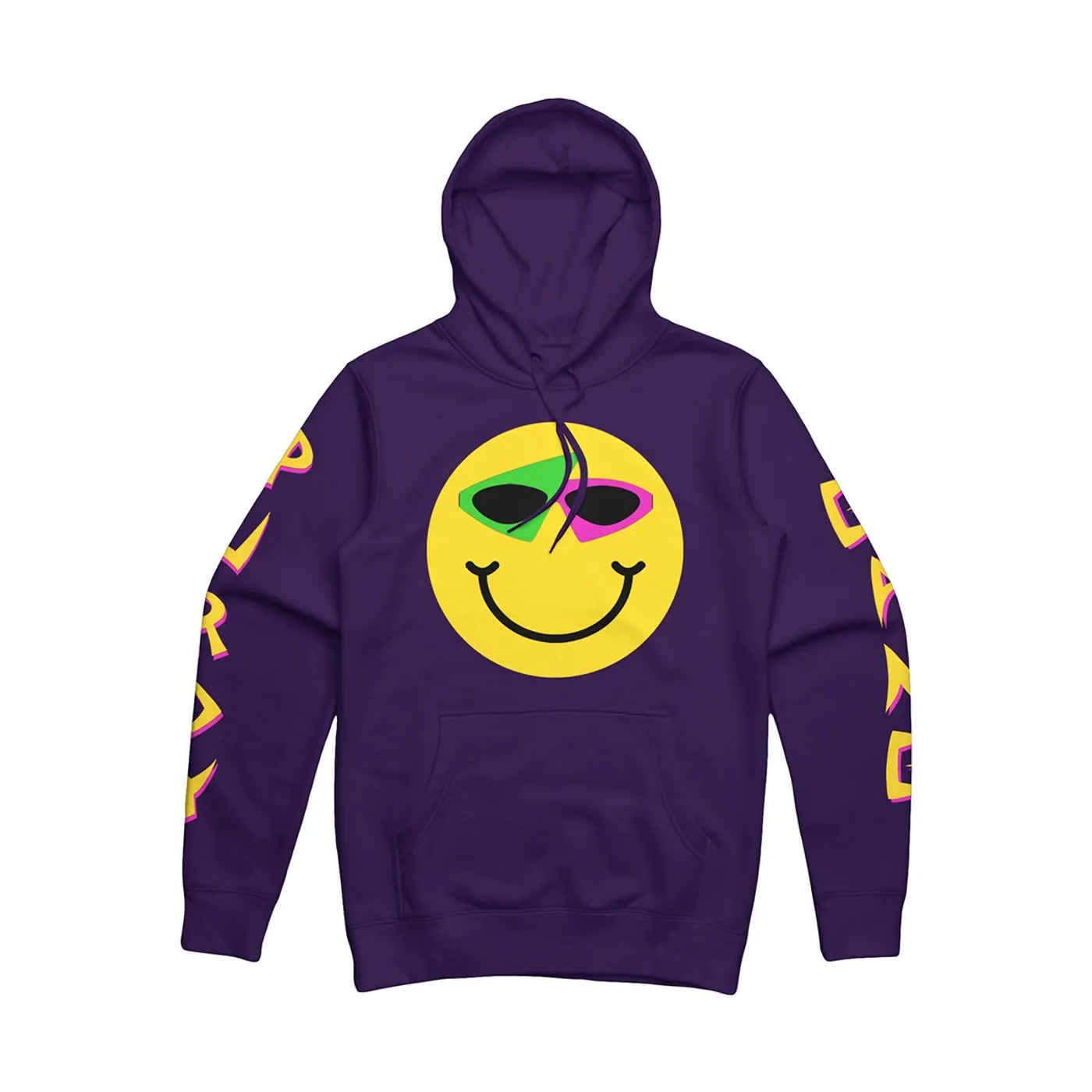 Roy Purdy Smiley Hoodie Purple