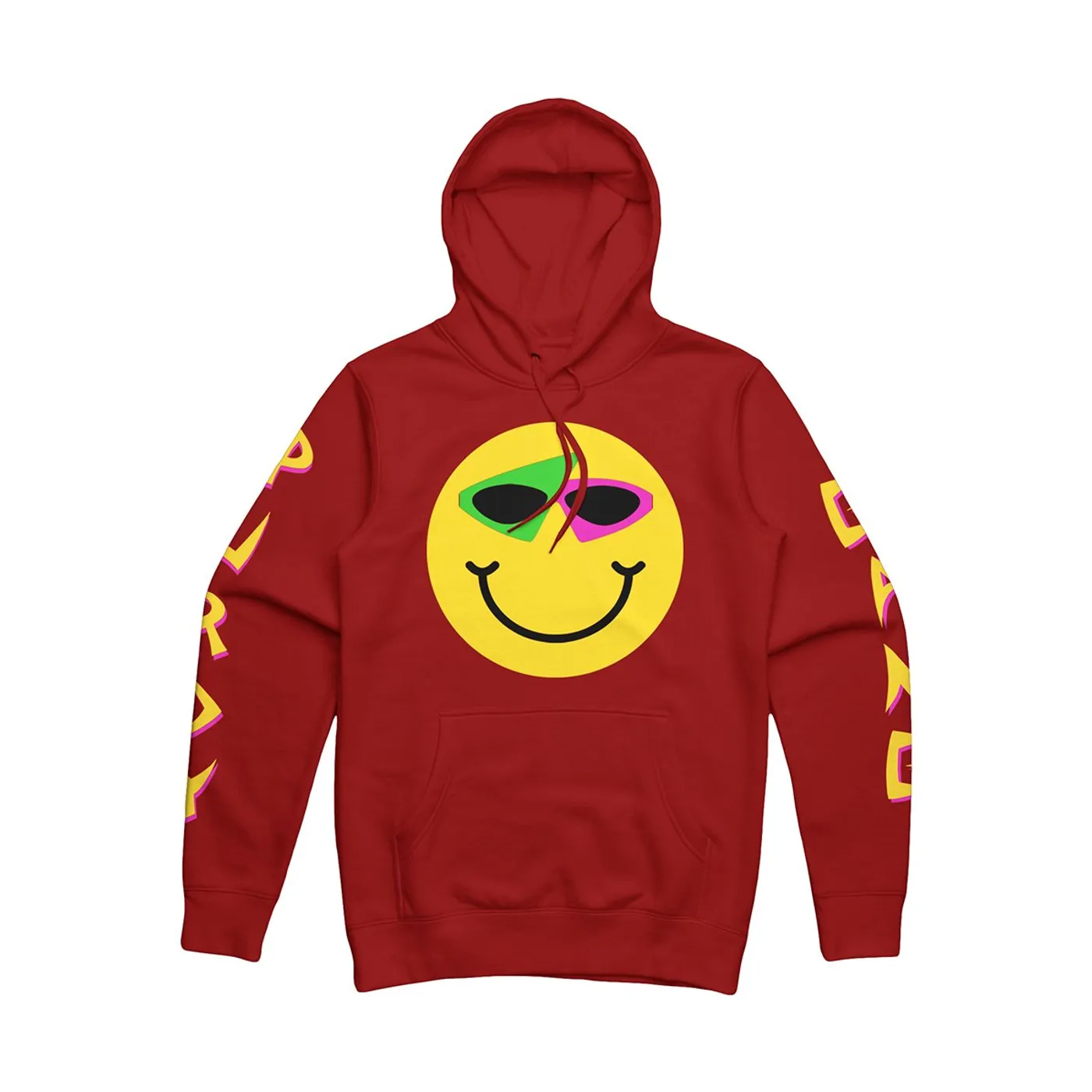 Roy Purdy Smiley Hoodie Red