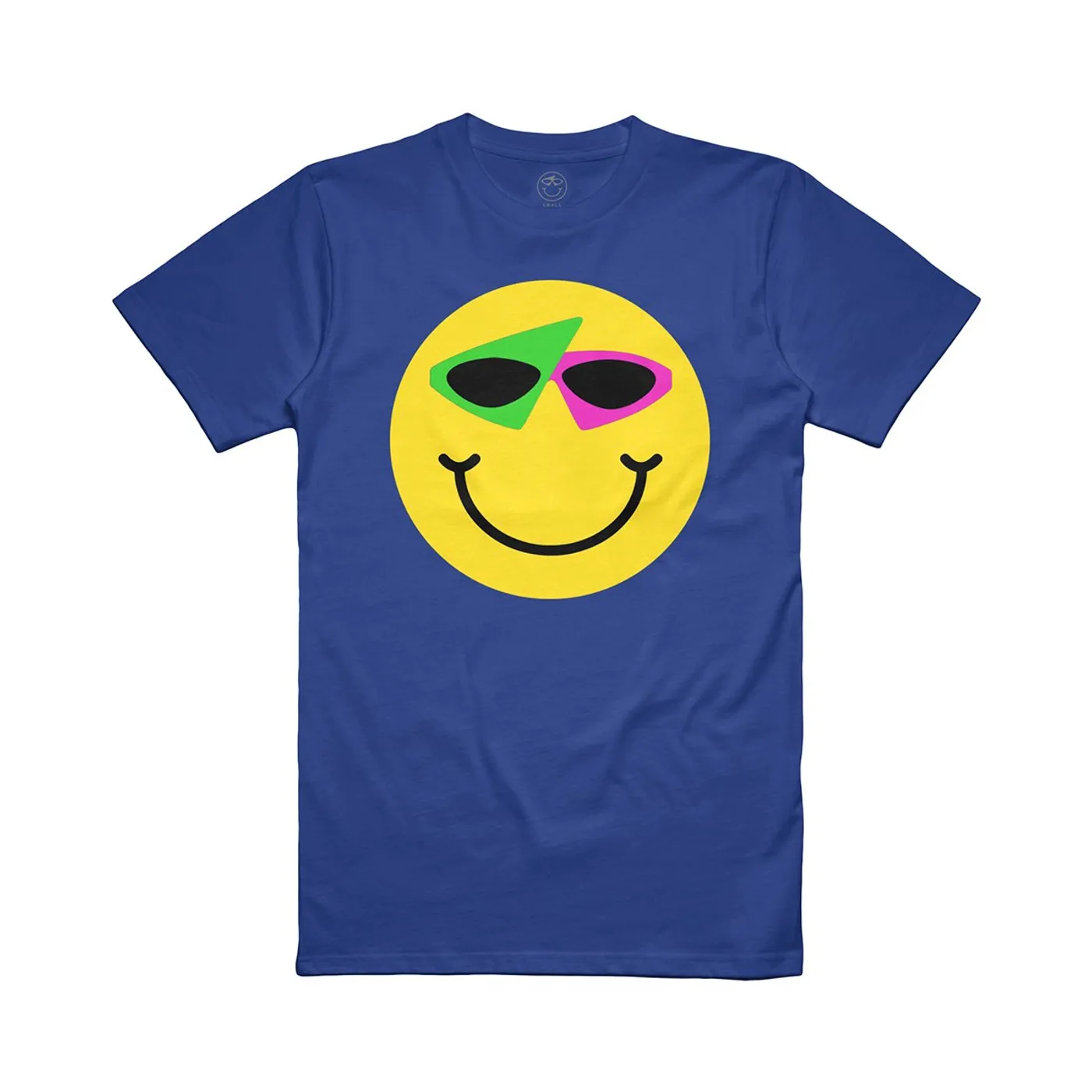 Roy Purdy Smiley Tee Blue