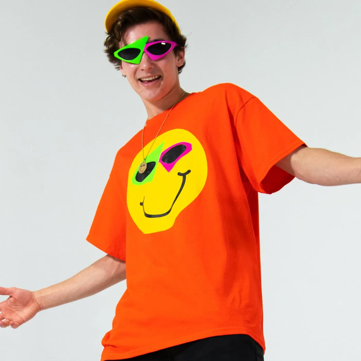 Roy Purdy Smiley Tee Orange