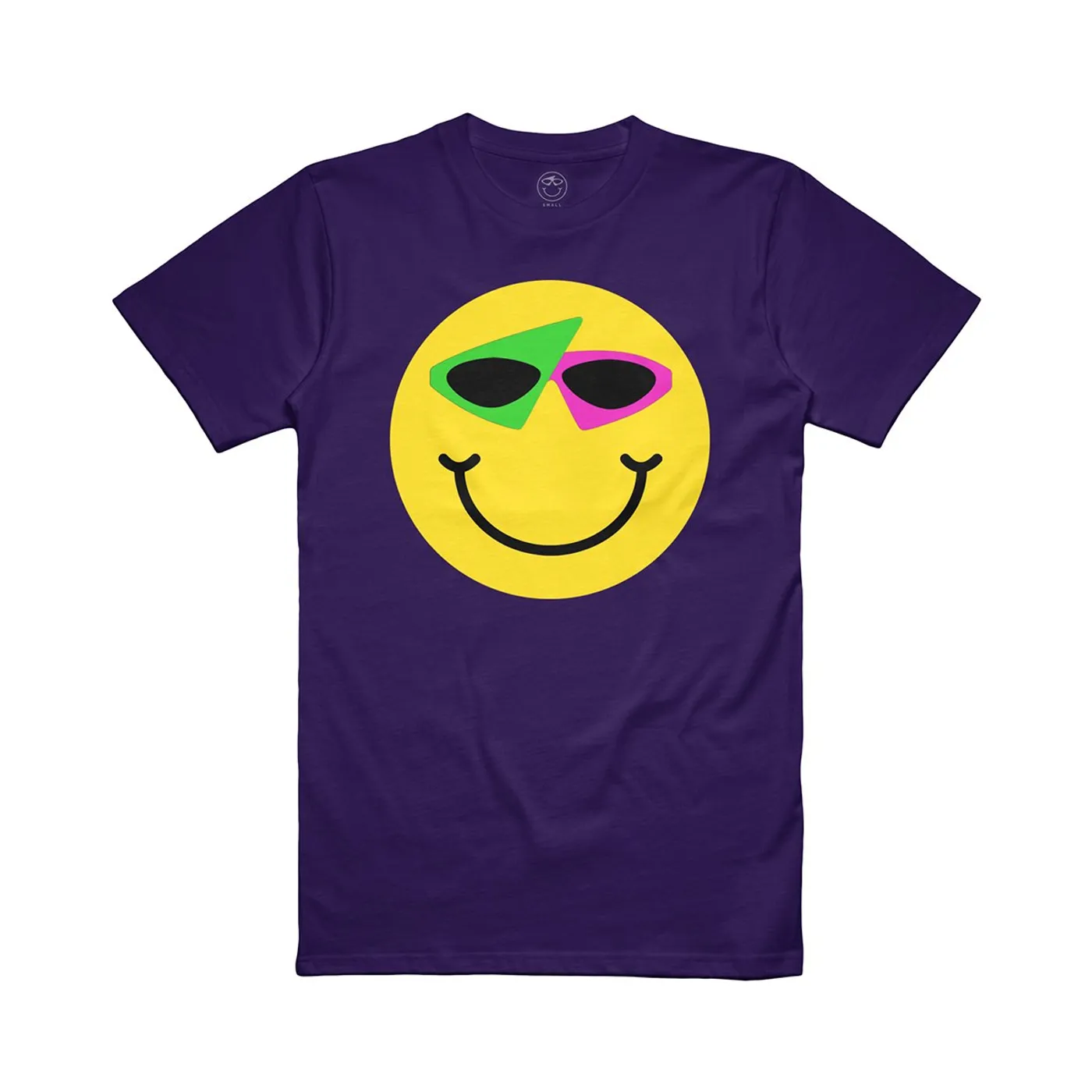 Roy Purdy Smiley Tee Purple