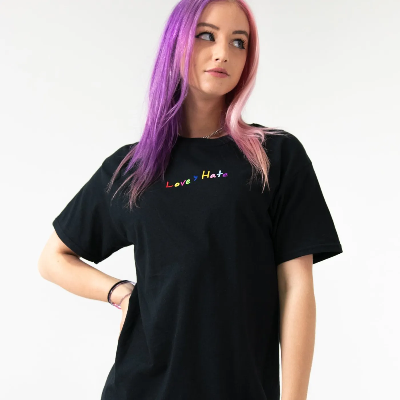 Roy Purdy Love > Hate Black Tee