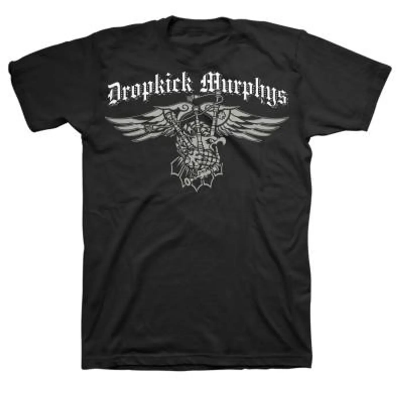 Dropkick Murphys Bagpipe Eagle T-shirt (Black)