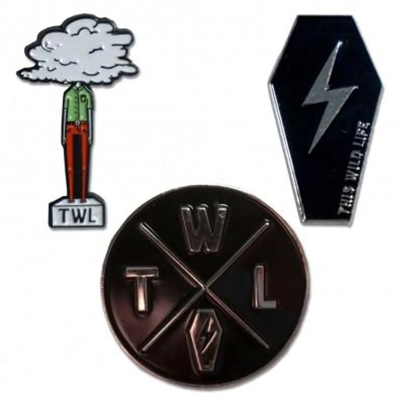 This Wild Life Enamel Pin Set